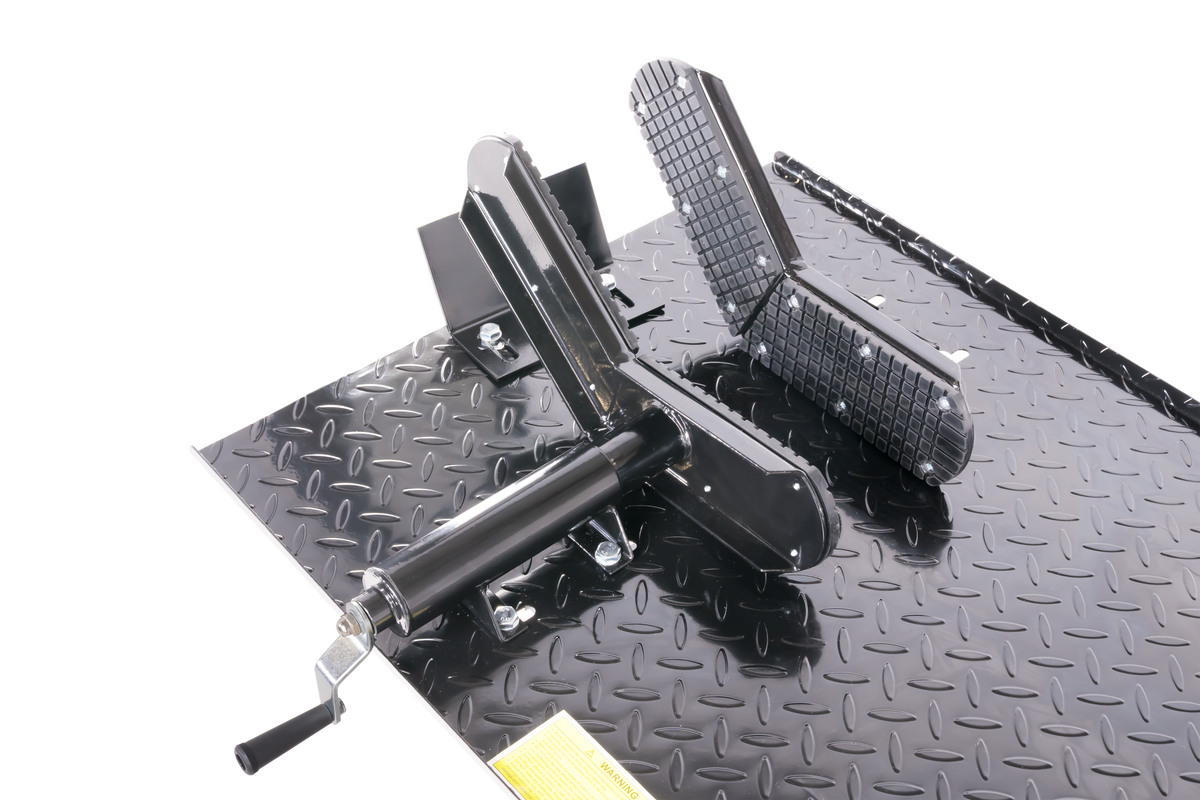 450kg Motorradhebebühne Parallelogramm mit Pneumatik + Fußpedal-Antrieb