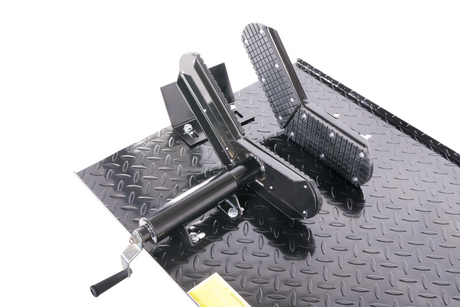 450kg Motorradhebebühne Parallelogramm mit Pneumatik + Fußpedal-Antrieb