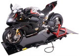 450kg Motorradhebebühne Parallelogramm mit Pneumatik + Fußpedal-Antrieb