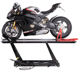 450kg Motorradhebebühne Parallelogramm mit Pneumatik + Fußpedal-Antrieb