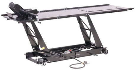 450kg Motorradhebebühne Parallelogramm mit Pneumatik + Fußpedal-Antrieb