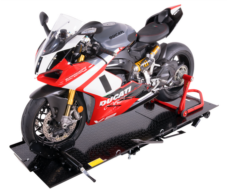 450kg Motorradbühne Parallelogramm mit Fußpedal-Antrieb