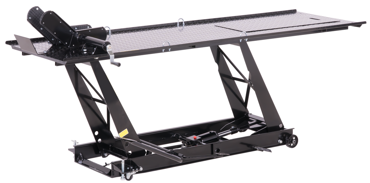 450kg Motorradbühne Parallelogramm mit Fußpedal-Antrieb