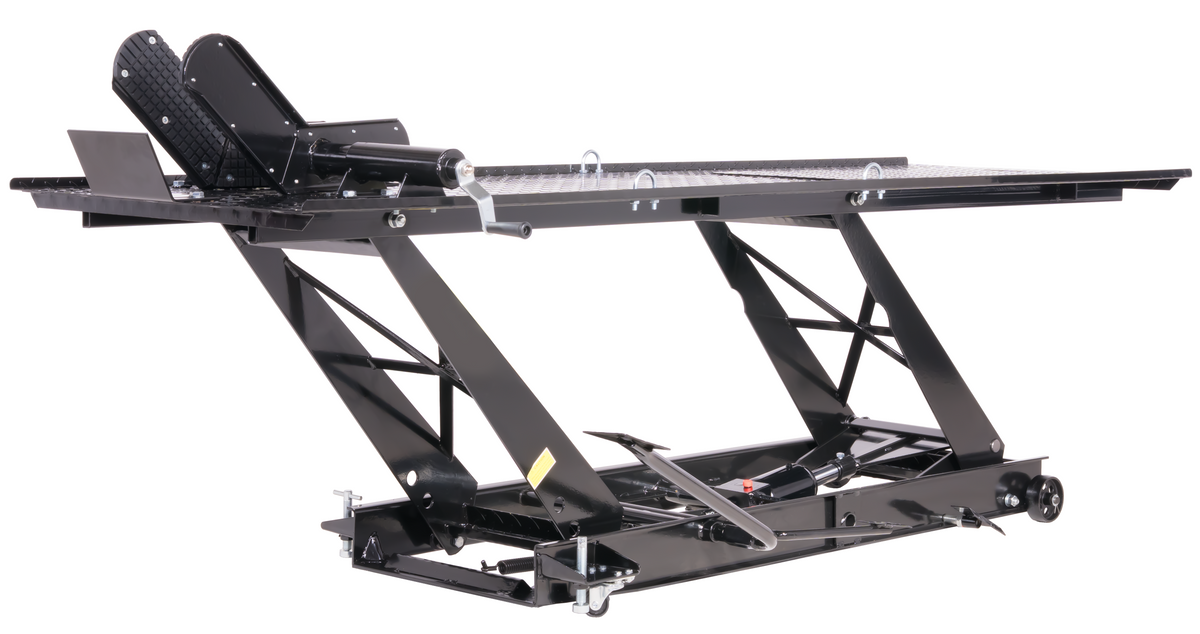450kg Motorradbühne Parallelogramm mit Fußpedal-Antrieb