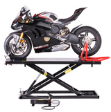 675kg Scherenbühne, Motorradhebebühne mit Pneumatikantrieb