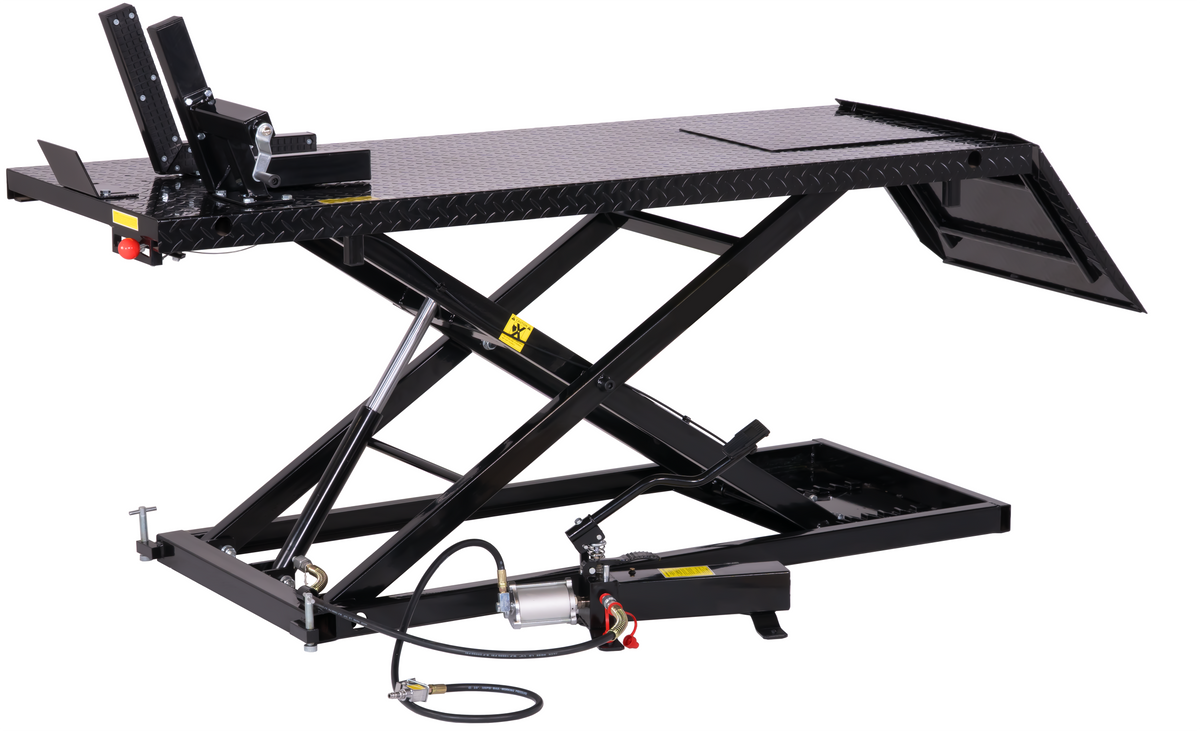 675kg Scherenbühne, Motorradhebebühne mit Pneumatikantrieb