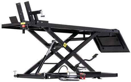 675kg Scherenbühne, Motorradhebebühne mit Pneumatikantrieb