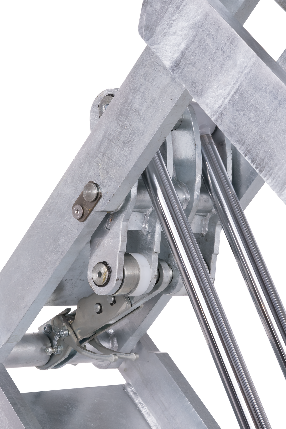 3,5t Doppel-Scherenhebebühne Vollverzinkt  400V elektrohydraulisch