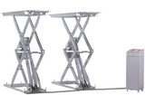 3,5t Doppel-Scherenhebebühne Vollverzinkt  400V elektrohydraulisch