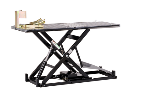 AlphaLift ProTitan1000  1000kg Scherenbühne Motorradhebebühne Elektroantrieb, max. Höhe 1220mm