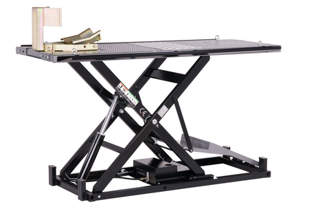 AlphaLift ProTitan1000  1000kg Scherenbühne Motorradhebebühne Elektroantrieb, max. Höhe 1220mm
