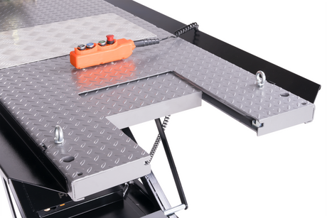 AlphaLift ProTitan1000  1000kg Scherenbühne Motorradhebebühne Elektroantrieb, max. Höhe 1220mm