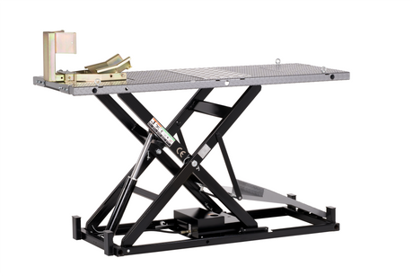 AlphaLift ProTitan1000  1000kg Scherenbühne Motorradhebebühne Elektroantrieb, max. Höhe 1220mm