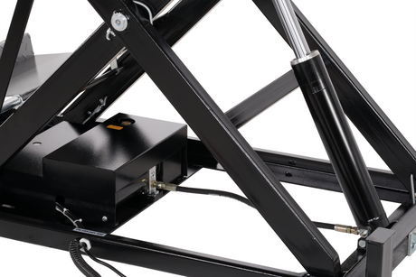 AlphaLift ProTitan1000  1000kg Scherenbühne Motorradhebebühne Elektroantrieb, max. Höhe 1220mm