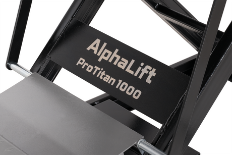 AlphaLift ProTitan1000  1000kg Scherenbühne Motorradhebebühne Elektroantrieb, max. Höhe 1220mm