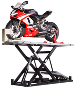 AlphaLift ProTitan1000  1000kg Scherenbühne Motorradhebebühne Elektroantrieb, max. Höhe 1220mm