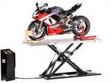 AlphaLift ProTitan600 75mm flach Elektroantrieb 600kg Scherenbühne Motorradhebebühne