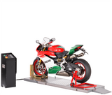 AlphaLift ProTitan600 75mm flach Elektroantrieb 600kg Scherenbühne Motorradhebebühne