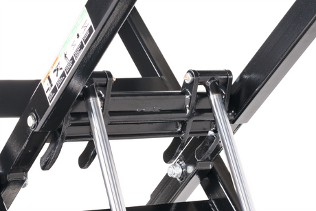 AlphaLift ProTitan600 75mm flach Elektroantrieb 600kg Scherenbühne Motorradhebebühne